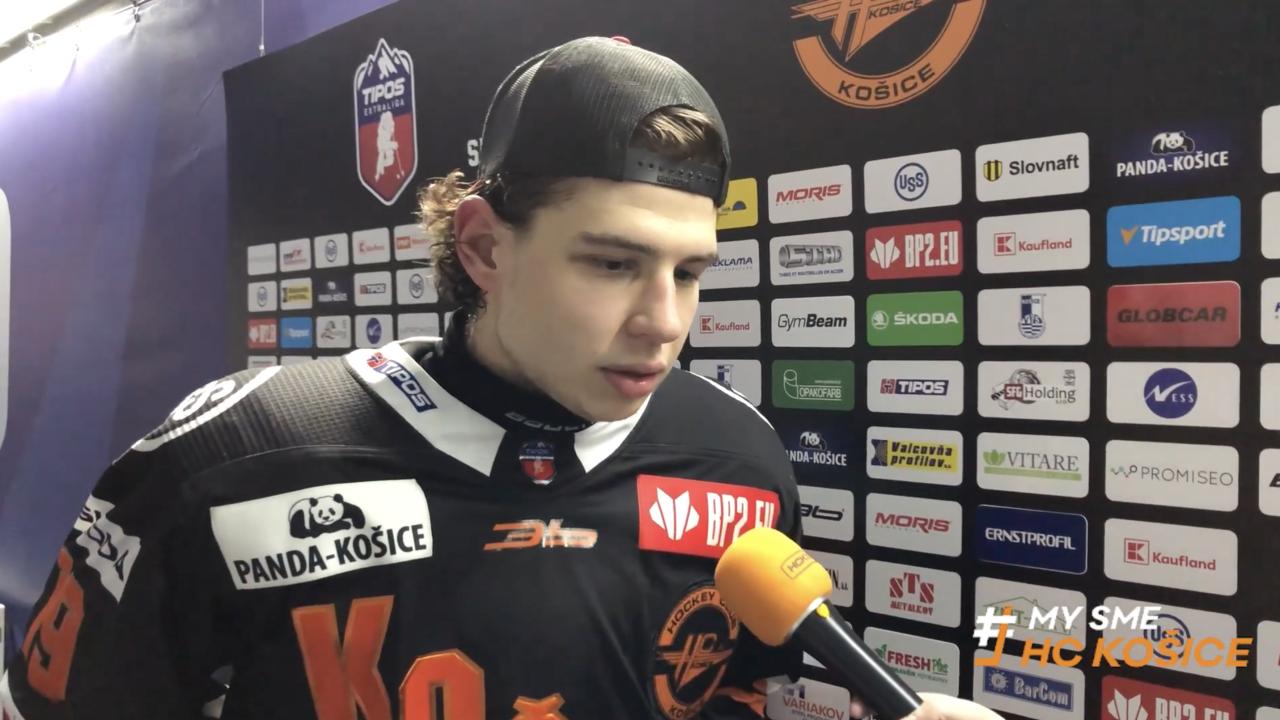 Juraj Eliaš a David Růžička hodnotia zápas proti Popradu (12. 3. 2021)