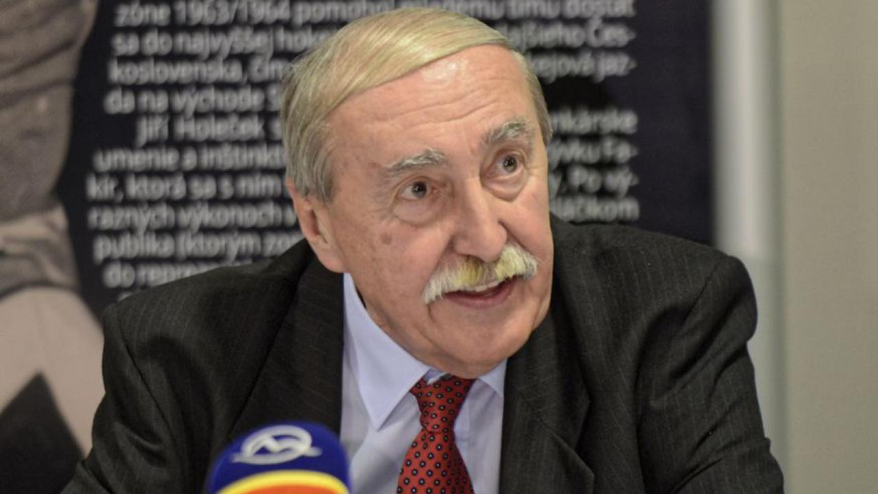 Člen Siene slávy HC Košice Jiří Holeček oslávil 77. narodeniny