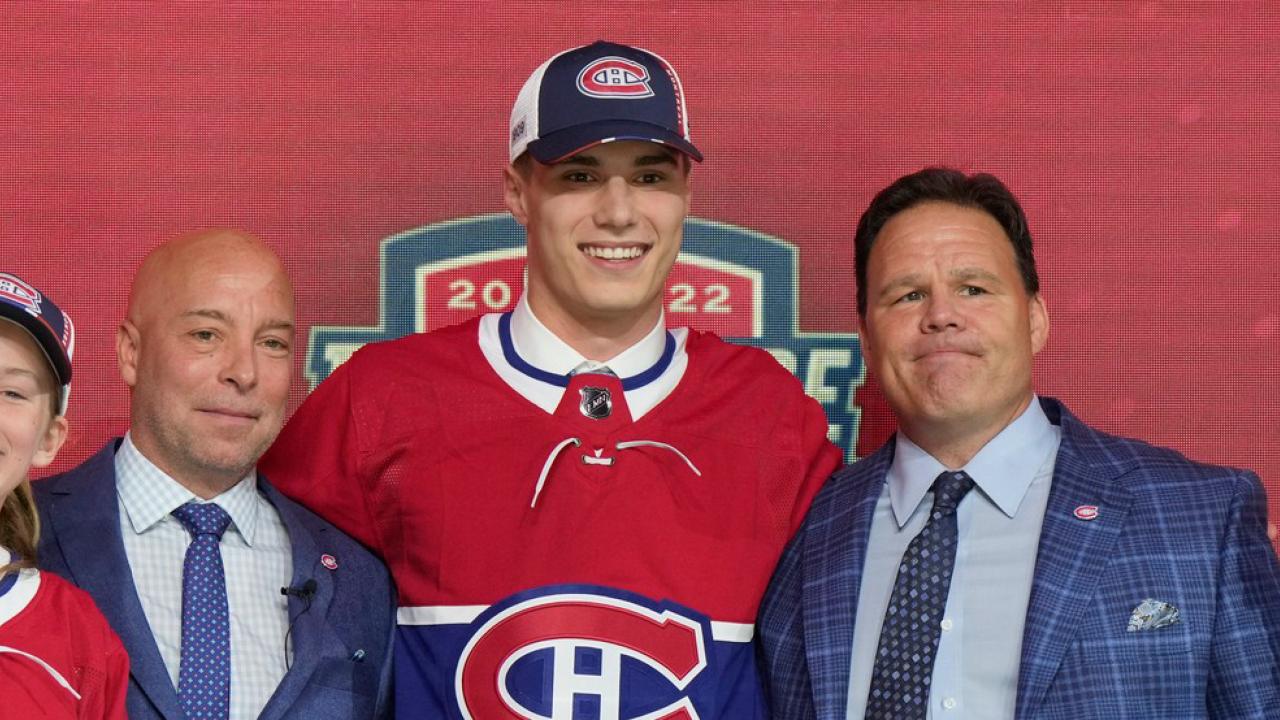 Juraj Slafkovský draftovaný Montrealom z 1. miesta