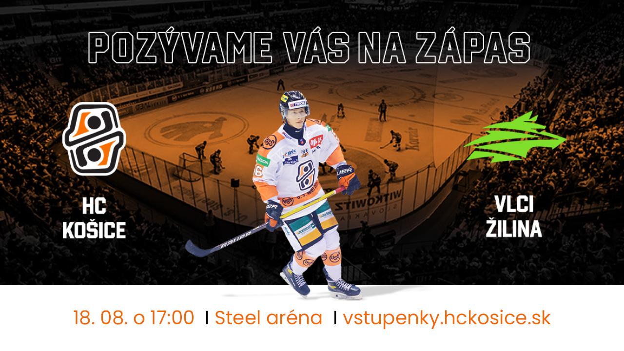 Vstupenky na zápas proti žilinským Vlkom sú v predaji