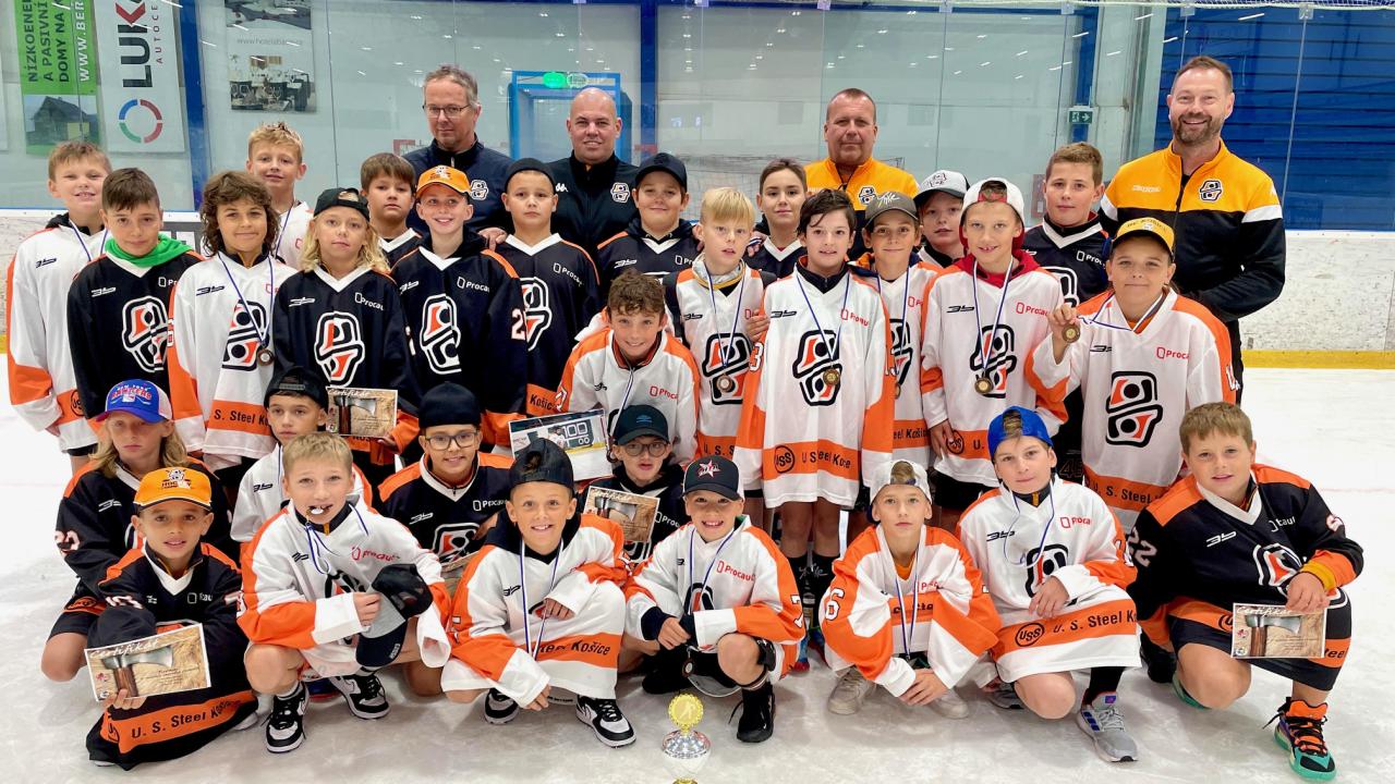 U11 na turnaji v Česku