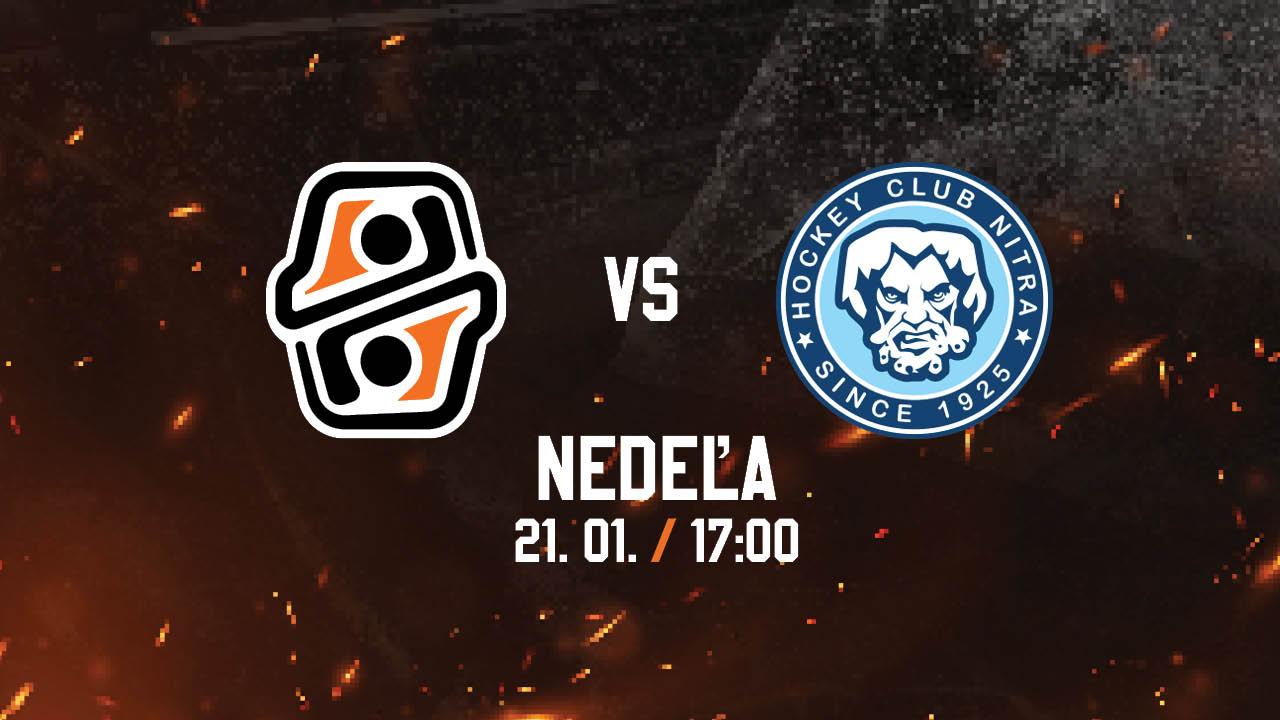 Vstupenky na zápas proti HK Nitra sú v predaji