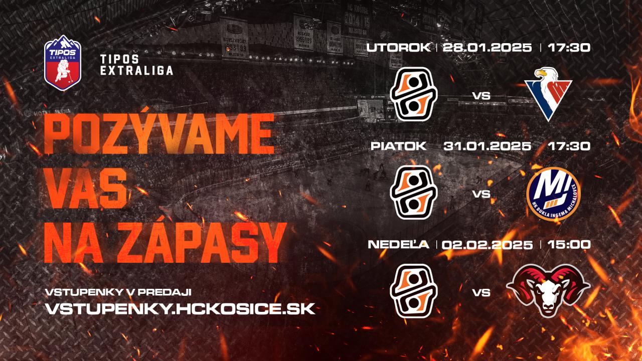 Vstupenky na zápasy proti Michalovciam a Bystrici sú v predaji
