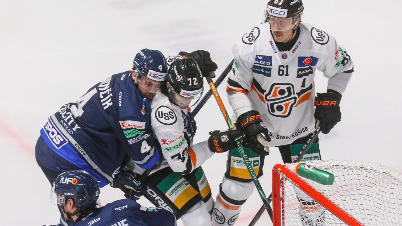 Derby s Popradom v Steel Aréne