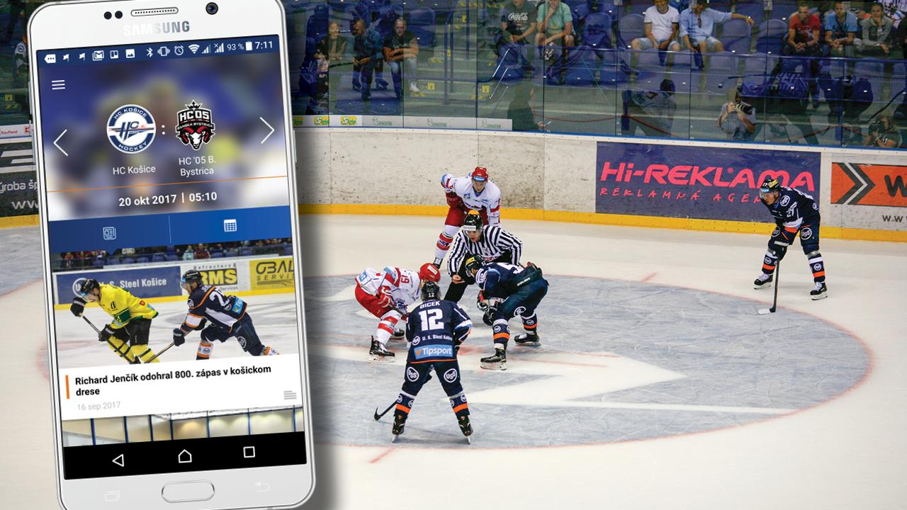 HC Košice has released redesigned version of its mobile application