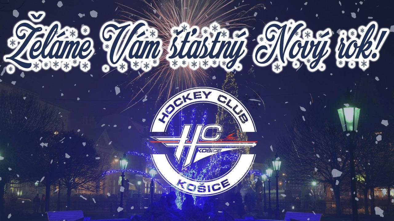 Prinášame novoročné priania hokejistov a funkcionárov HC Košice