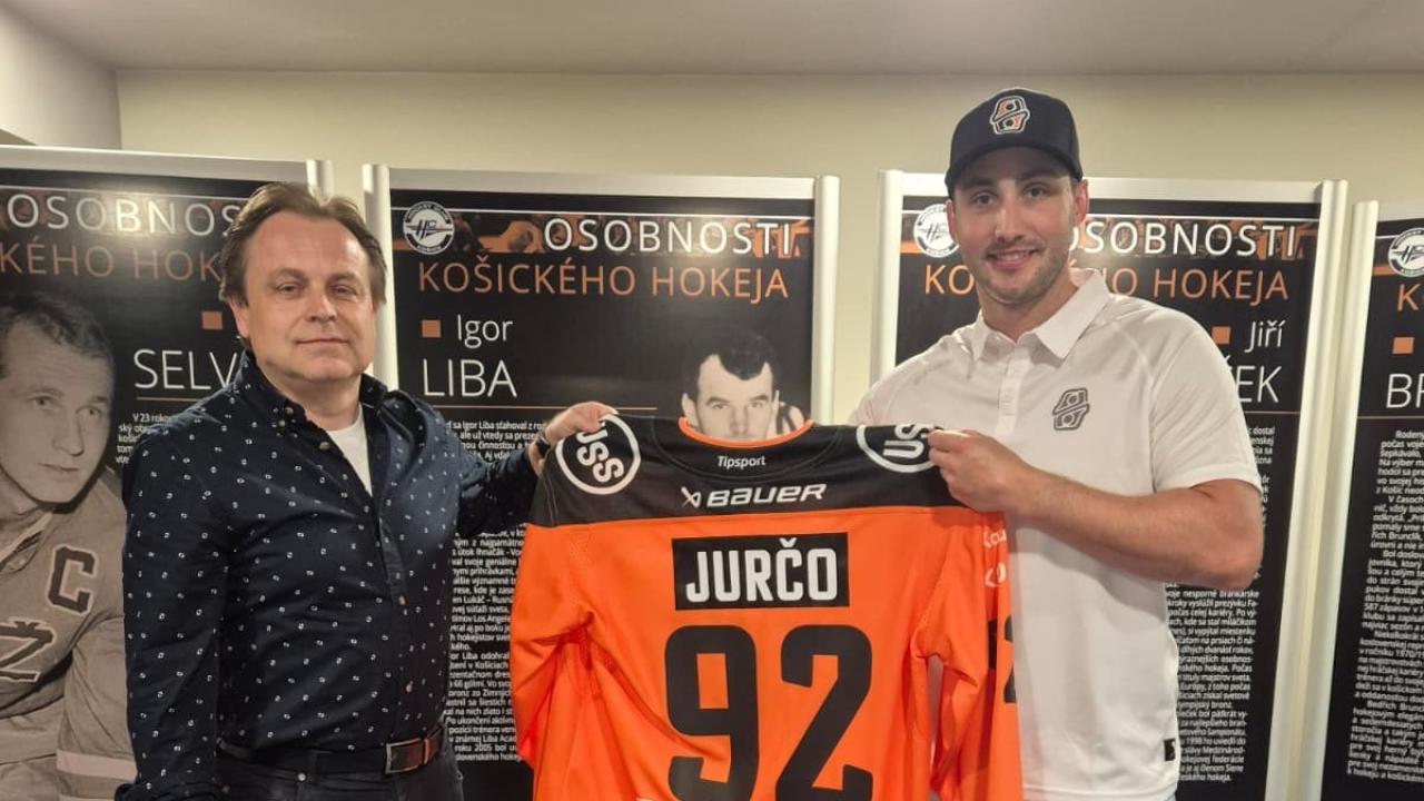 Tomáš Jurčo si oblečie dres Košíc