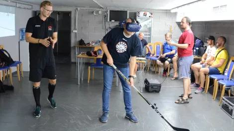 Na košickej pôde bol skúšaný virtuálny tréning hokejistov