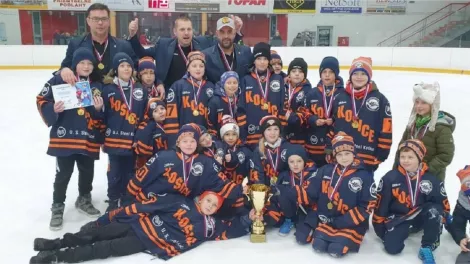 Our U10 hockey players won the tournament in Partizánske